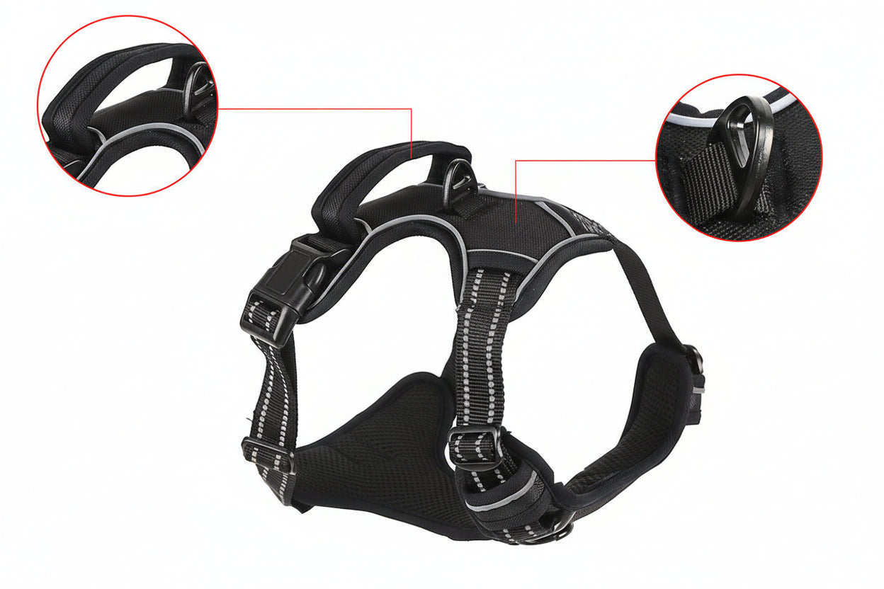 ARNÉS REFLECTANTE NO-PULL